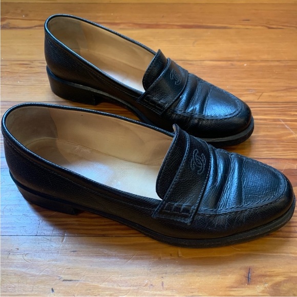 Vintage Chanel loafers size 37 - Picture 1 of 12